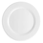 Diamond White Dinner Plate