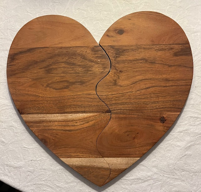 Heart Wood Cutting Board