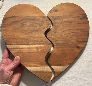 Heart Wood Cutting Board