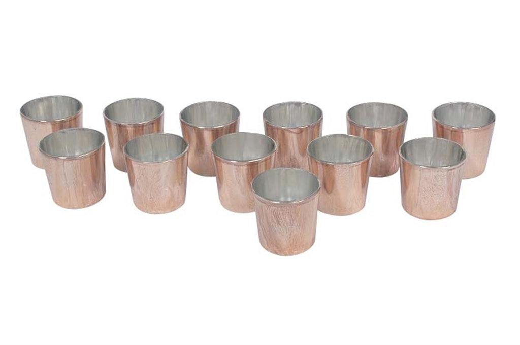 Copper Glass Votives