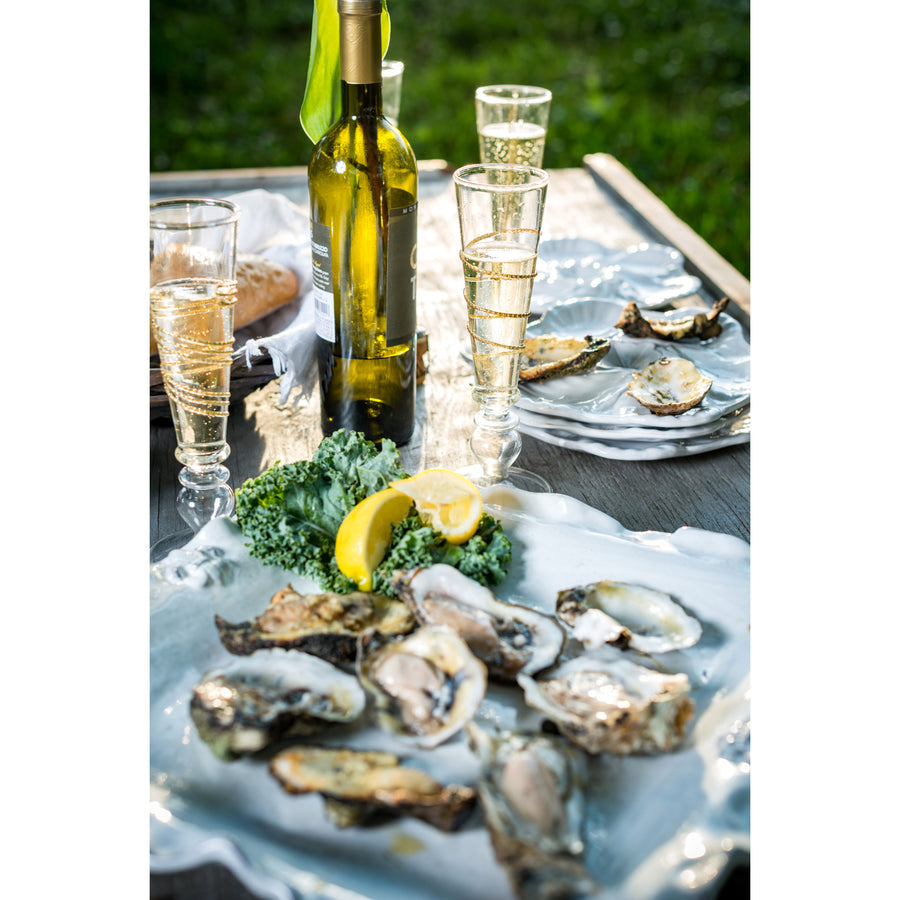 Oyster Plate - Assorted Colors