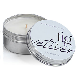 Black Fig Vetiver Tin Candle