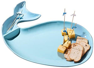Whale Platter with Toothpicks
