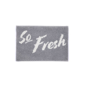 "So Fresh" Bathmat, Grey