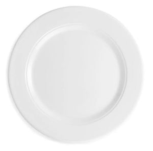 Diamond White Dinner Plate