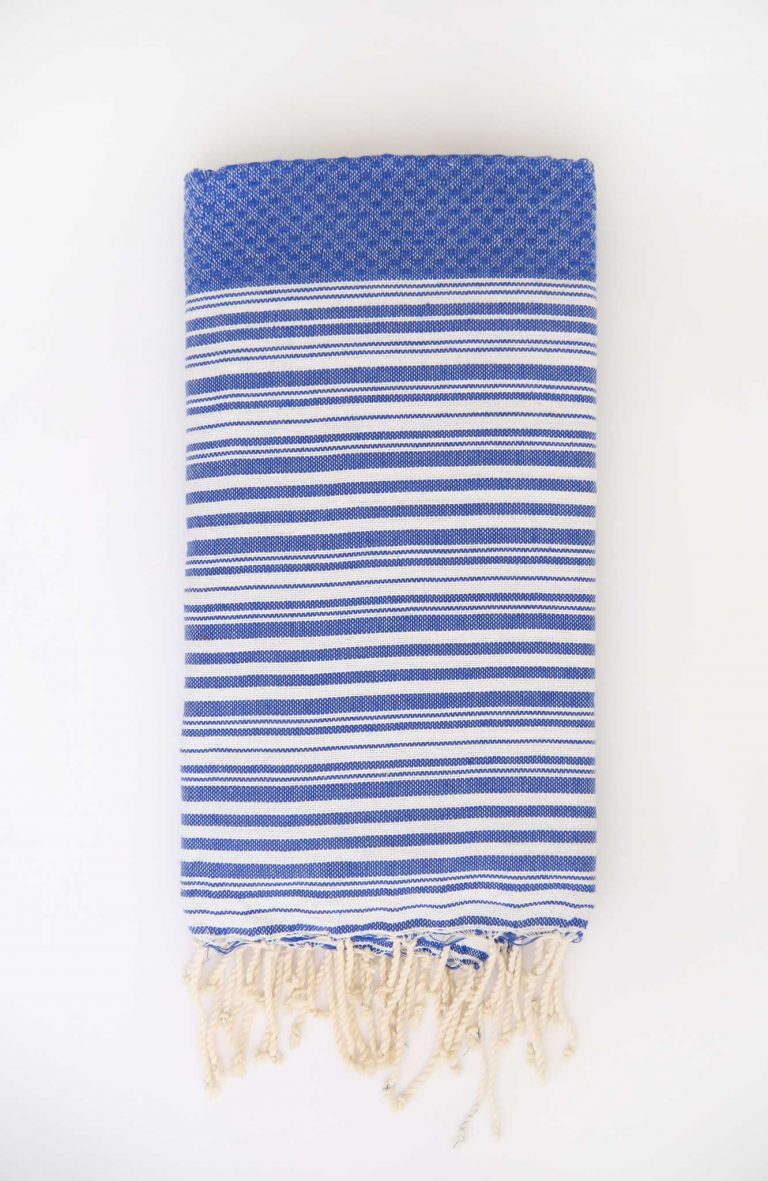 Fouta Towel Positive/Negative Thin Stripes