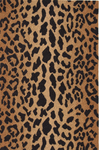 Leopard Wool Rug - 2'x3'
