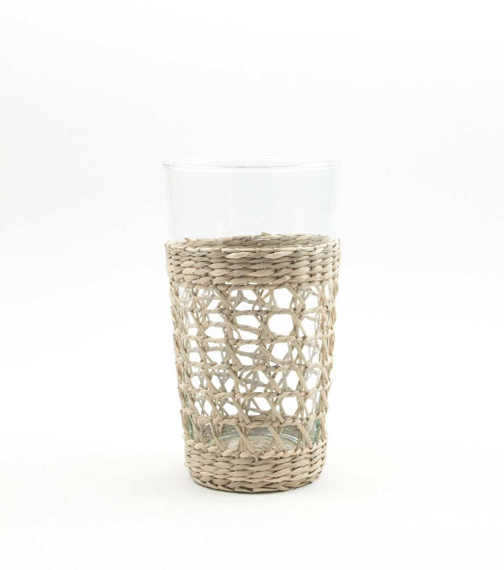 Seagrass Cage Highball Cups