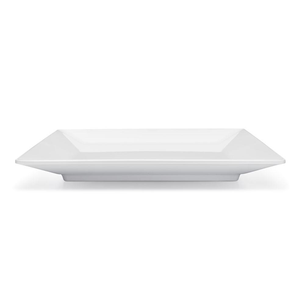 Diamond White Melamine Plate