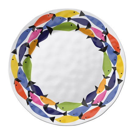 Rainbow Fish 11 Dinner Plate