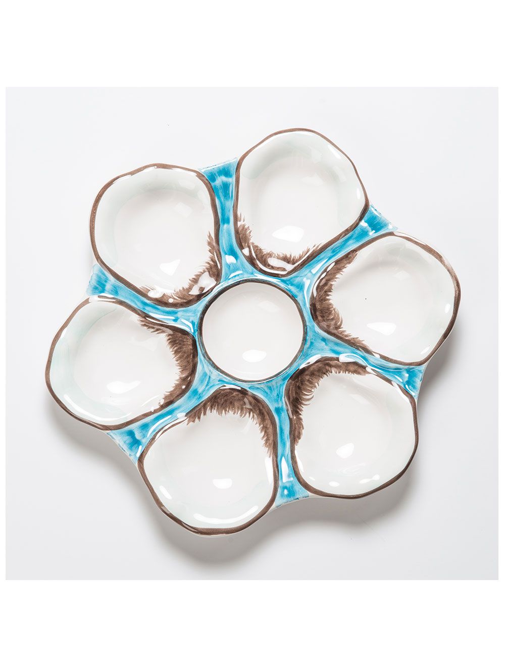 Oyster Plate - Assorted Colors